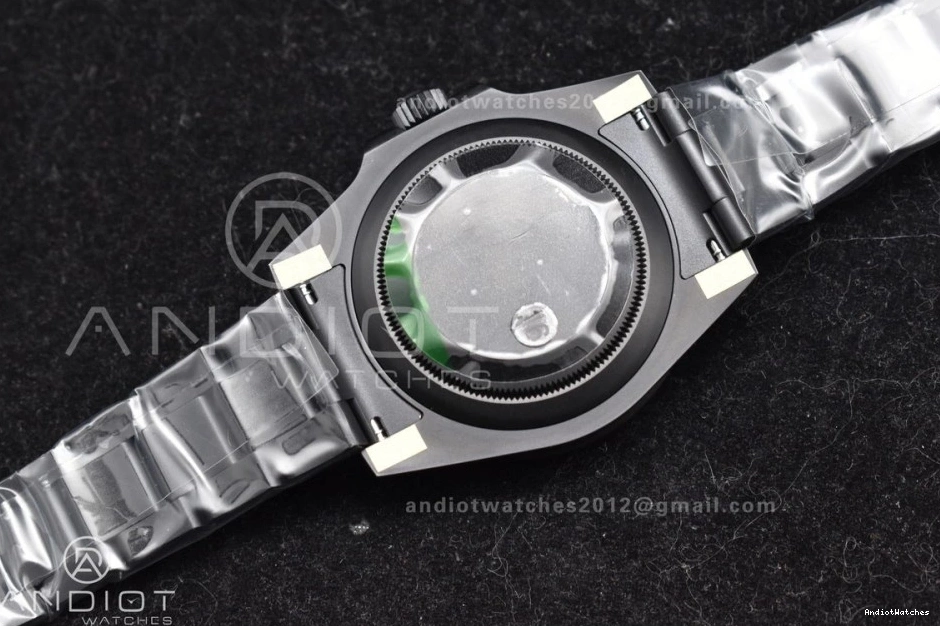 VS Black Bracelet Blue Submariner DIW DLC DLC Dial on 1157 Lightweight Best Edition 1:1 Sandblasted VSF 1219